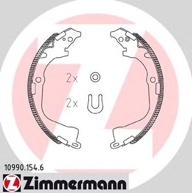 ZIMMERMANN 109901546 -  Колодки тормозные барабанные, комплект