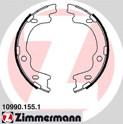 ZIMMERMANN 109901551 -  Комплект тормозных колодок, стояночная тормозная система