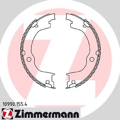ZIMMERMANN 109901554 -  Комплект тормозных колодок, стояночная тормозная система