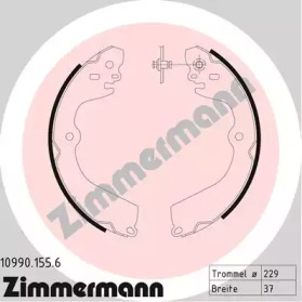 ZIMMERMANN 109901556 -  Комплект тормозных колодок, стояночная тормозная система