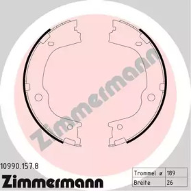 ZIMMERMANN 109901578 -  Комплект тормозных колодок, стояночная тормозная система
