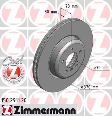 ZIMMERMANN 150291120 -  Тормозной диск