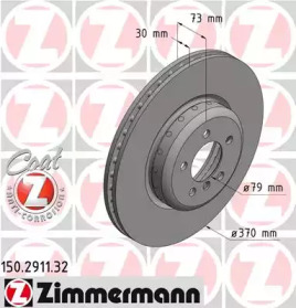 ZIMMERMANN 150291132 -  Тормозной диск