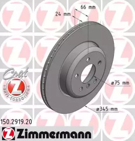 ZIMMERMANN 150291920 -  Тормозной диск