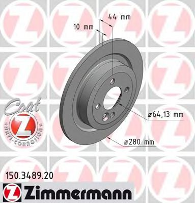 ZIMMERMANN 150348920 -  Тормозной диск