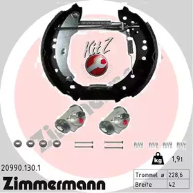 ZIMMERMANN 209901301 -  Комплект тормозных колодок