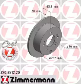 ZIMMERMANN 320381220 -  Тормозной диск