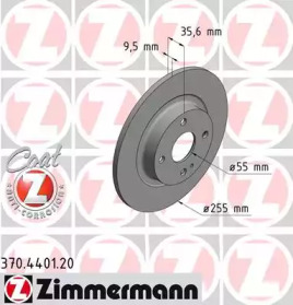 ZIMMERMANN 370440120 -  Тормозной диск