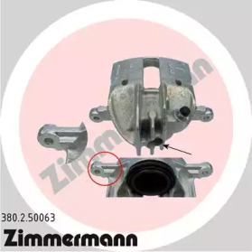 ZIMMERMANN 380250063 -  Тормозной суппорт
