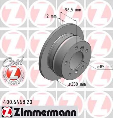 ZIMMERMANN 400646820 -  Тормозной диск