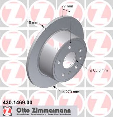 ZIMMERMANN 430146900 -  Тормозной диск