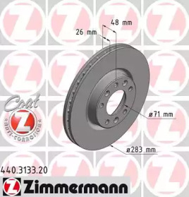 ZIMMERMANN 440313320 -  Тормозной диск