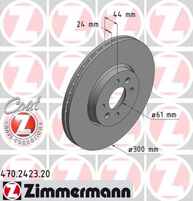 ZIMMERMANN 470242320 -  Тормозной диск