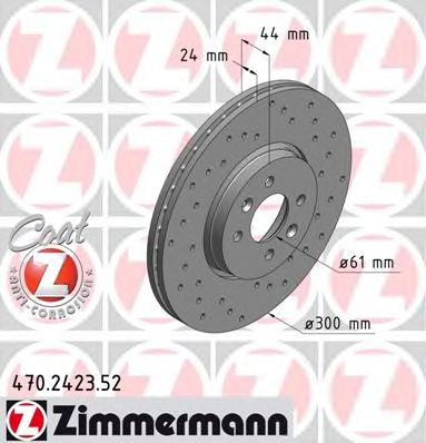 ZIMMERMANN 470242352 -  Тормозной диск