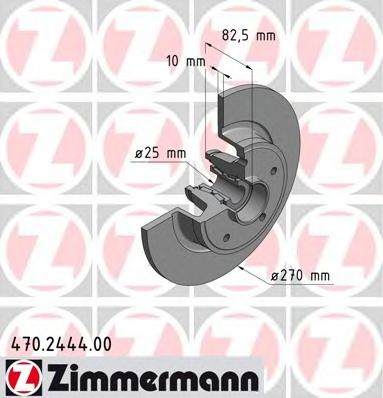 ZIMMERMANN 470244400 -  Тормозной диск