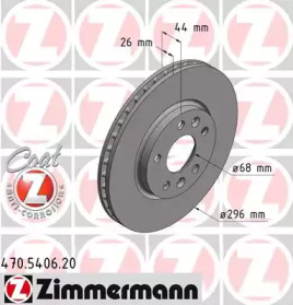 ZIMMERMANN 470540620 -  Тормозной диск