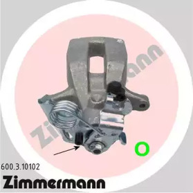 ZIMMERMANN 600310102 -  Тормозной суппорт