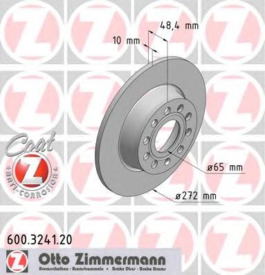 ZIMMERMANN 600324120 -  Тормозной диск
