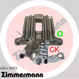 ZIMMERMANN 600410022 -  Тормозной суппорт