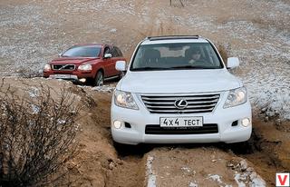 В колее SUV чувствует себя увереннее, чем «паркетник», но и засядет, случись что, глубже 