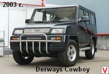 Derways cowboy характеристики авто