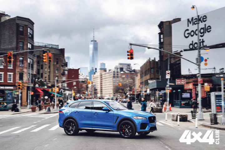 Чуть быстрее пули… Тест-драйв Jaguar F-PACE SVR