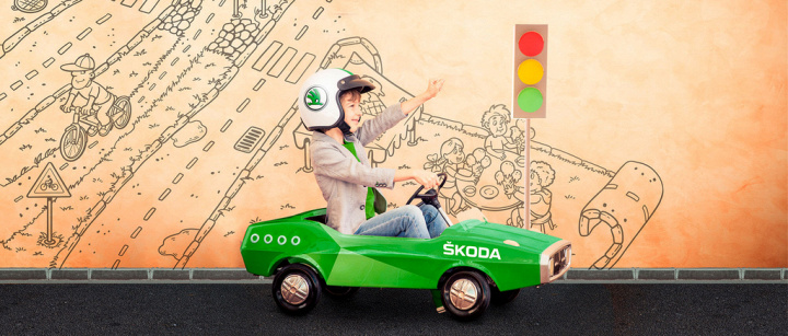 SKODA КРОХА - уроки безопасности в Атлант-М Тушино