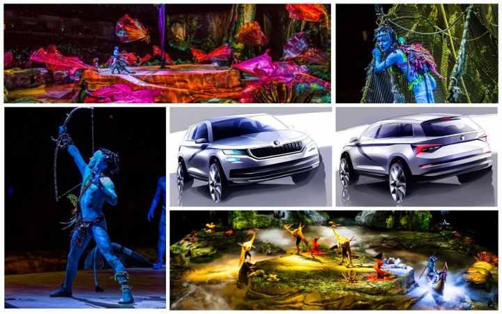 Качественно, красочно, цепляюще - SKODA и Cirque du Soleil