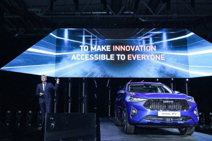 Дебют внедорожника Haval F7 состоится на российском рынке
