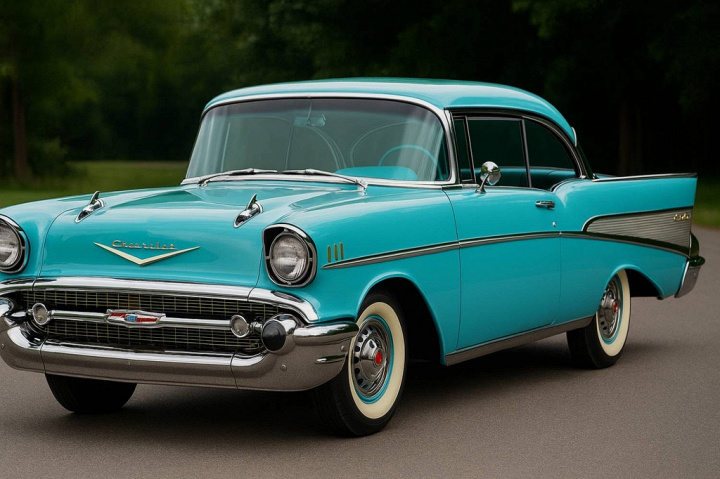 Chevrolet Bel Air (1957): икона американского шоссе и символ