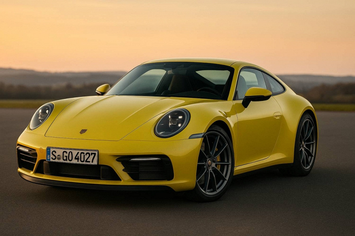 Porsche 911 Carrera T: минимализм скорости и чистый драйв
