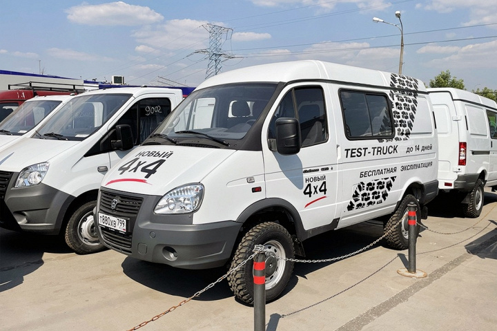 В Авторитэйл есть возможность взять автомобиль в TEST TRUCK